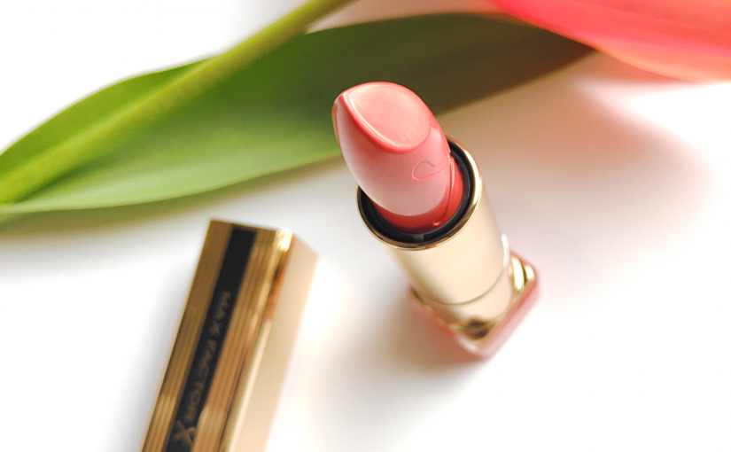 A Bold Coral Shade You Have To Try – Max Factor Colour Elixir Moisture Lipstick in Pink Brandy