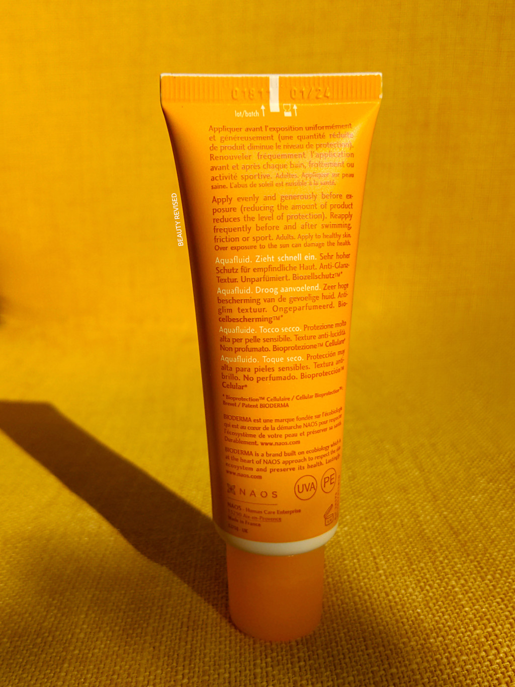 Bioderma Photoderm MAX Aquafluide SPF 50+ back